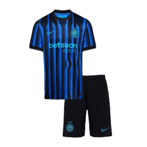 Kids Inter Milan Custom Home Soccer Kits 2025/26
