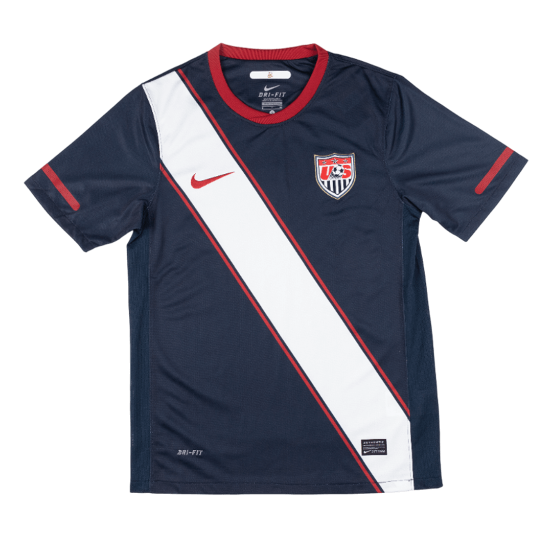 USA Retro Jersey Away Long Sleeve Soccer Shirt 2010 - Image 3