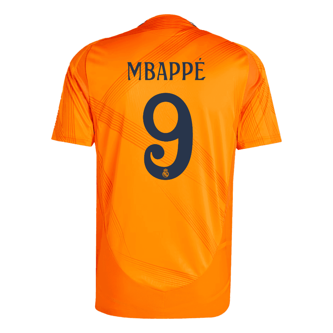 Real Madrid MBAPPÉ #9 Away Custom Player Version Soccer Jersey - Image 3