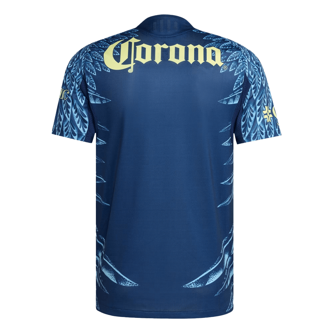 Club America Aguilas Away Custom Player Version Soccer Jersey 2025/26 - Image 2