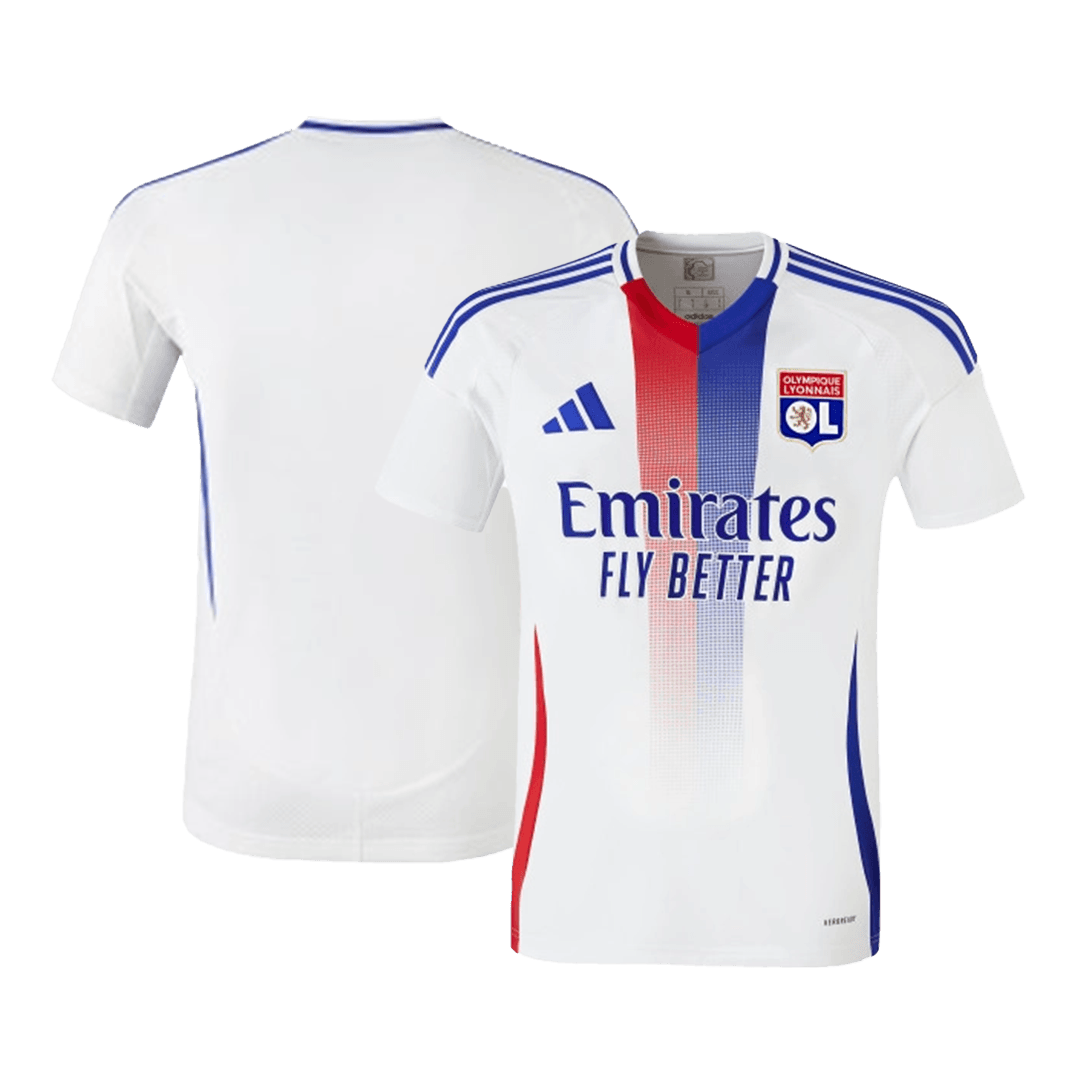 Olympique Lyonnais Soccer Jersey Home Custom Shirt - Image 3