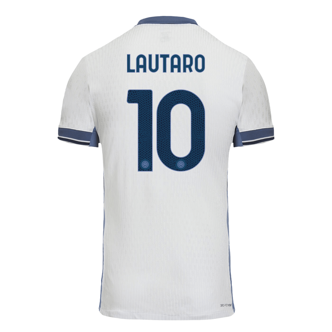 Inter Milan LAUTARO #10 Away Custom Player Version Soccer Jersey - Image 3