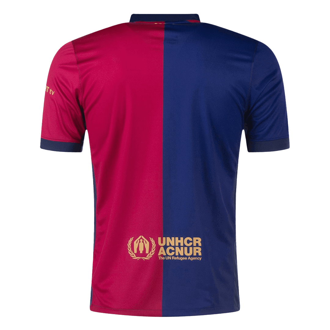 Barcelona Home Soccer Jersey - Spotify Logo Without Text - Image 2
