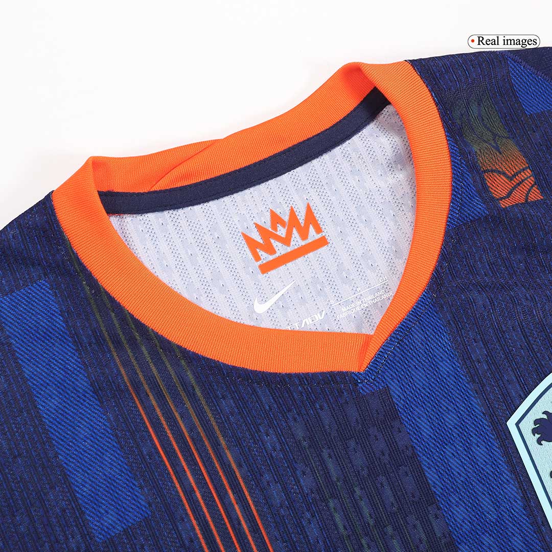 Netherlands Away Custom Player Version Soccer Jersey Euro - Image 4