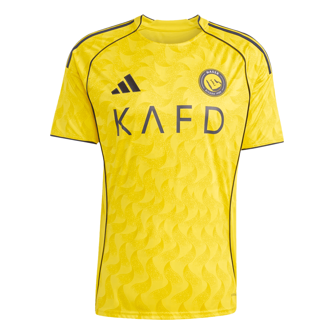 RONALDO #7 Al Nassr Soccer Jersey Home Shirt 2025/26 - Image 2