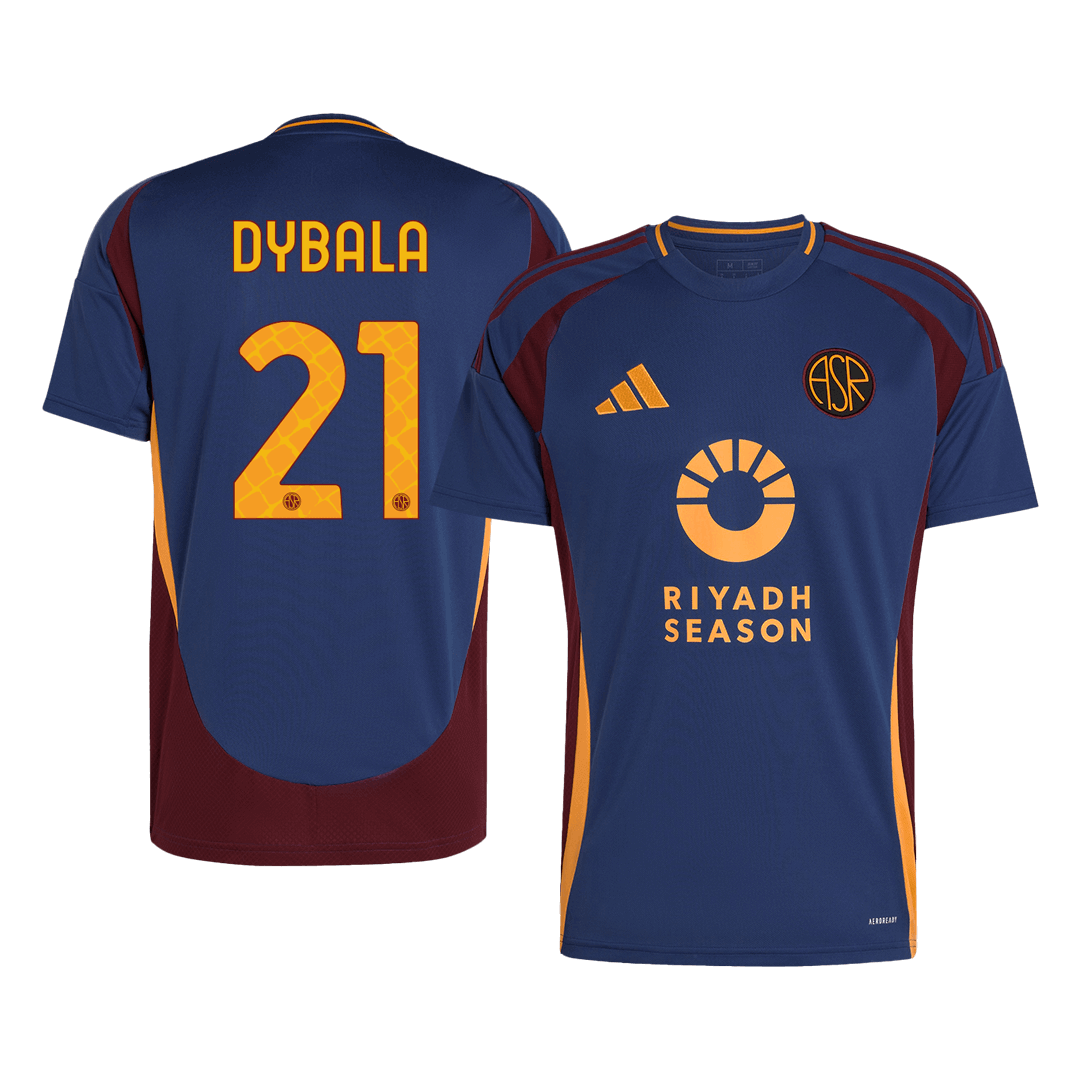 DYBALA #21 Roma Soccer Jersey Third Away Custom Shirt