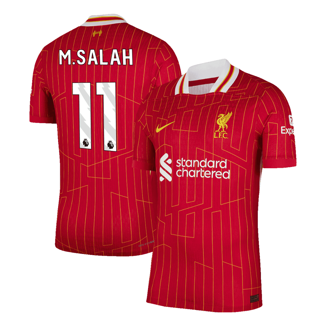 Liverpool M.SALAH #11 Custom Player Version Home Soccer Jersey