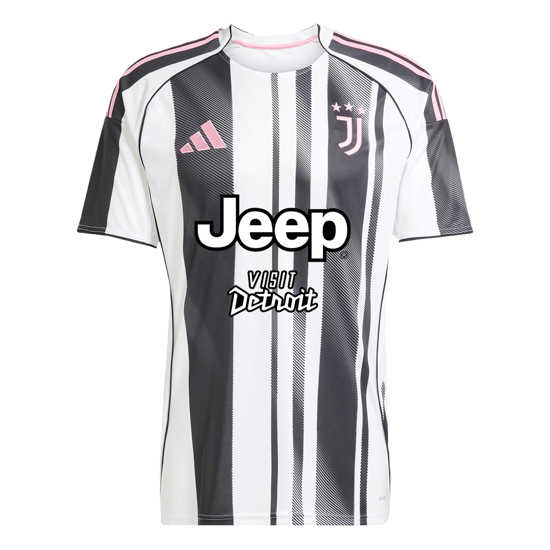 KALULU #15 Juventus Soccer Jersey Home Custom Shirt 2025/26 - Image 4