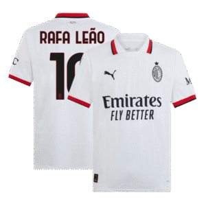 RAFA LEÃO #10 AC Milan Away Soccer Jersey