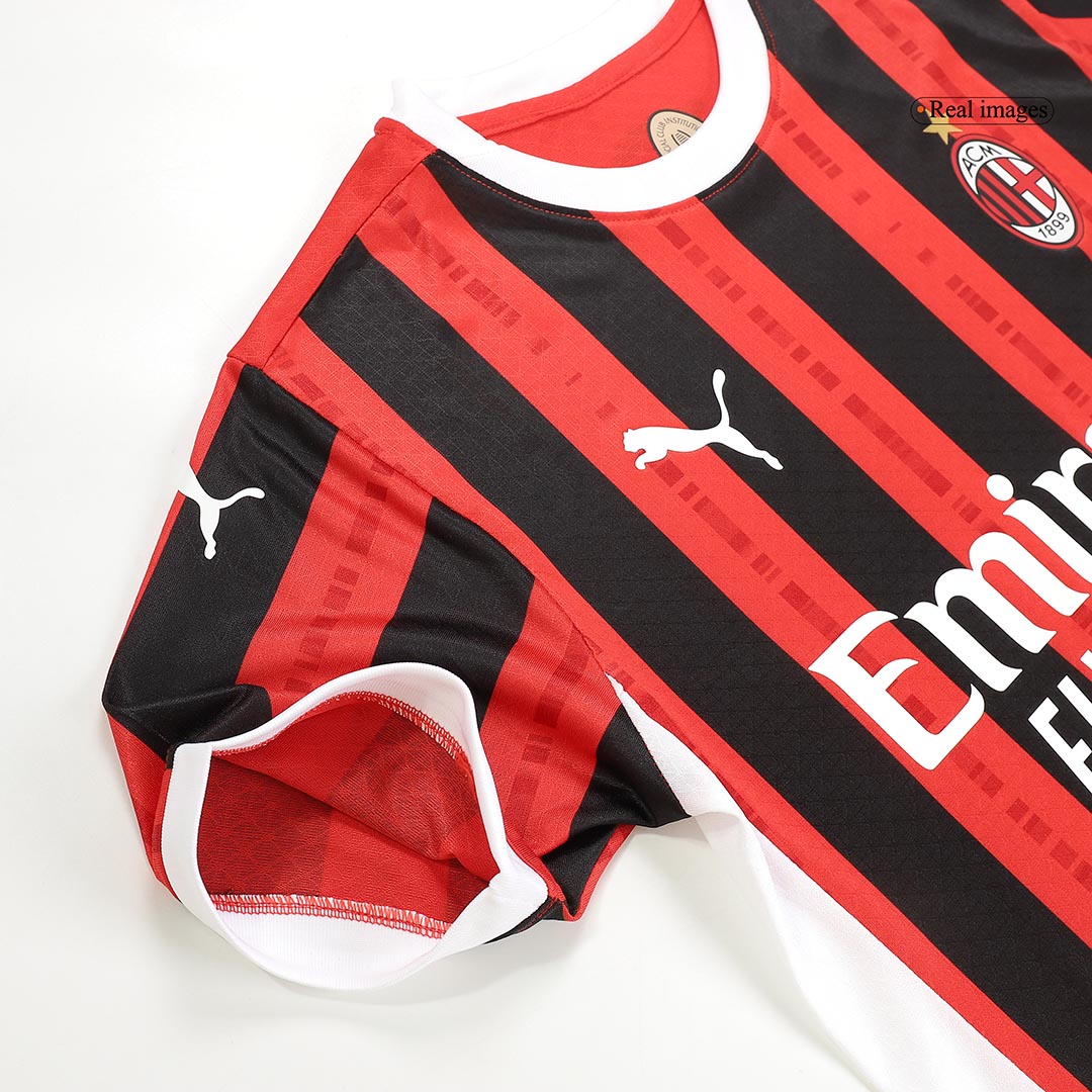 Authentic Soccer Jersey AC Milan Home Shirt - Image 11