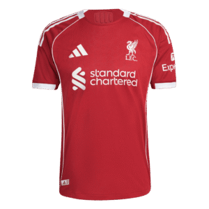 Liverpool Custom Player Version Home Soccer Jersey 2025/26