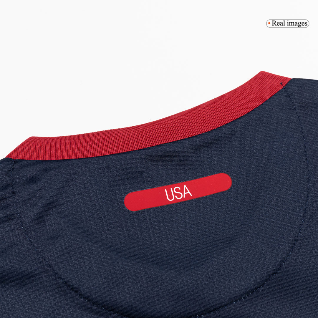 USA Retro Jersey Away Long Sleeve Soccer Shirt 2010 - Image 10