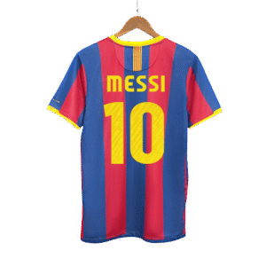 MESSI #10 Barcelona Retro Jersey Home Soccer Shirt 2010/11