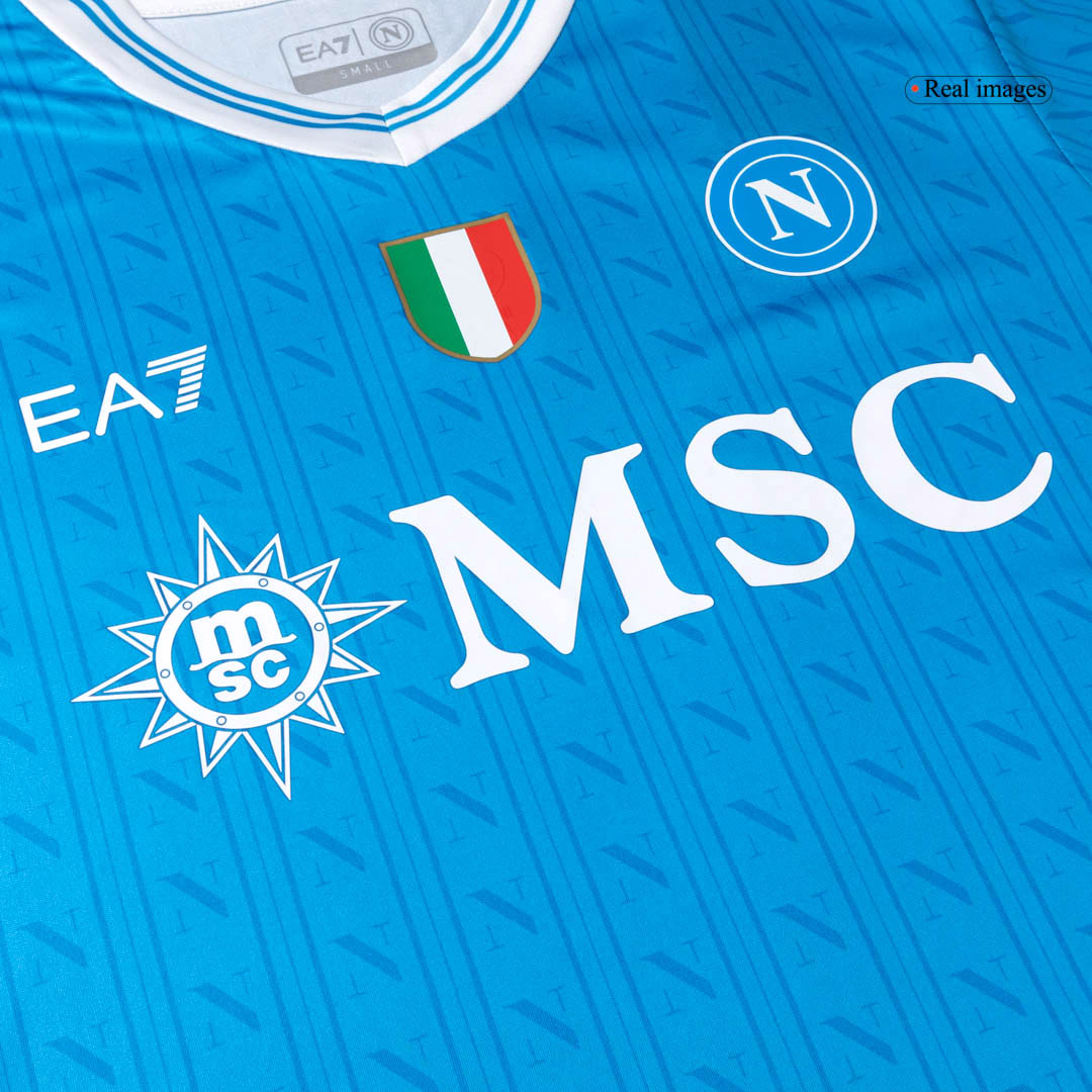 DE BRUYNE #11 Napoli Soccer Jersey Home Custom Shirt 2025/26 - Image 8