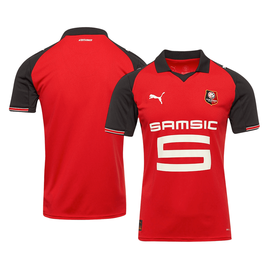 Stade Rennais Soccer Jersey Home Shirt 2025/26 - Image 3