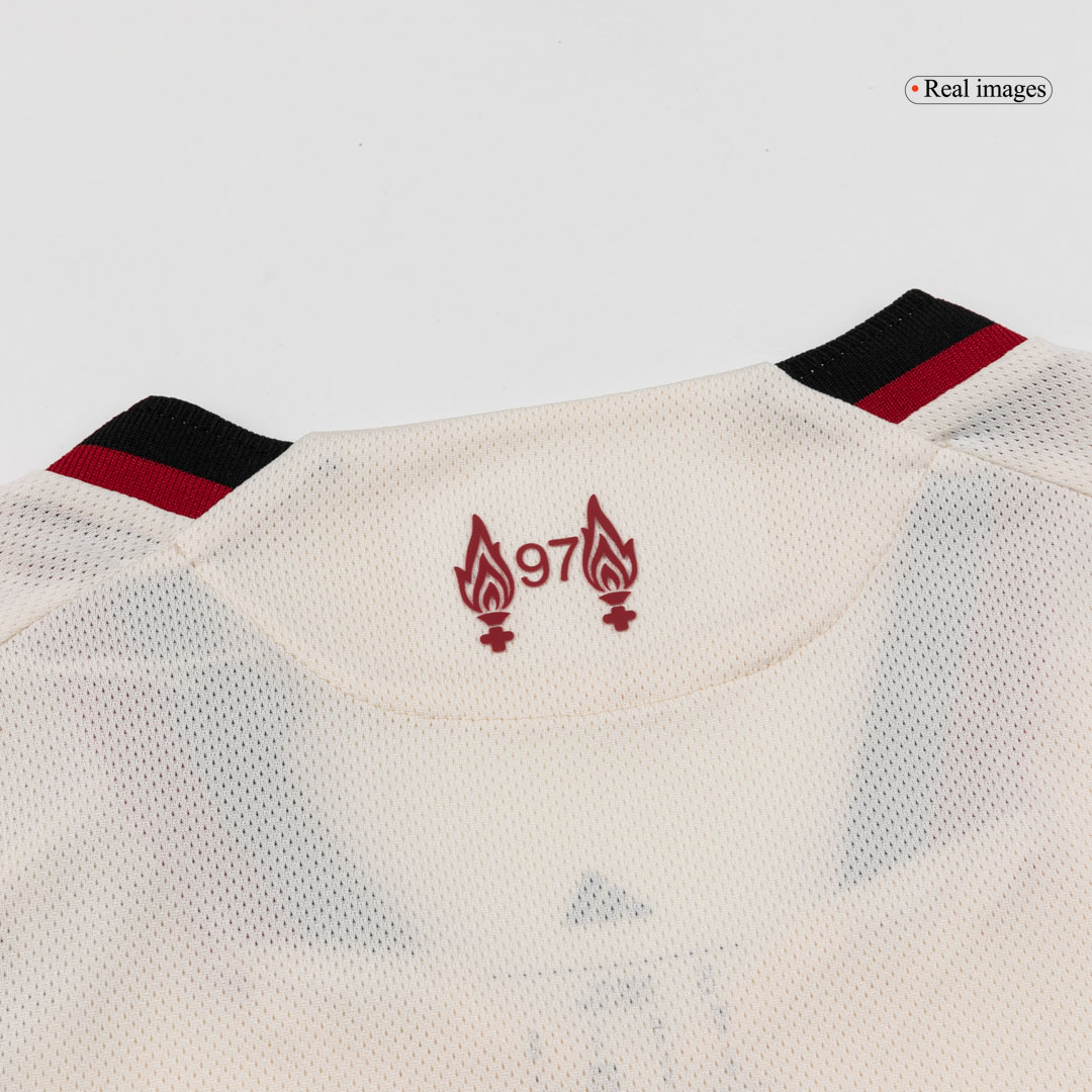 Liverpool Away Custom Player Version Soccer Jersey 2025/26 - Image 12