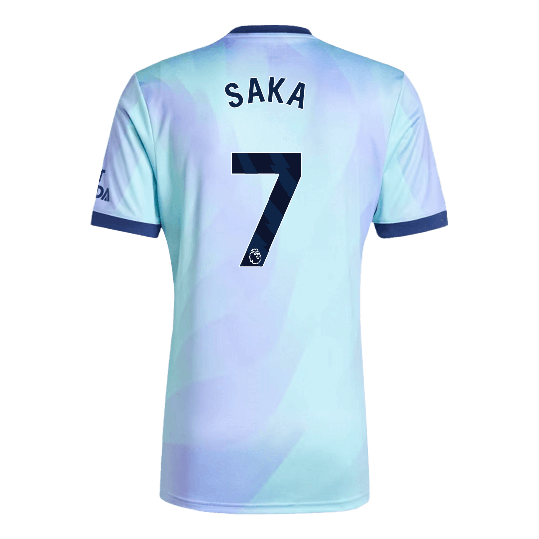 Arsenal Jersey Custom SAKA #7 Soccer Jersey Third Away - Image 3