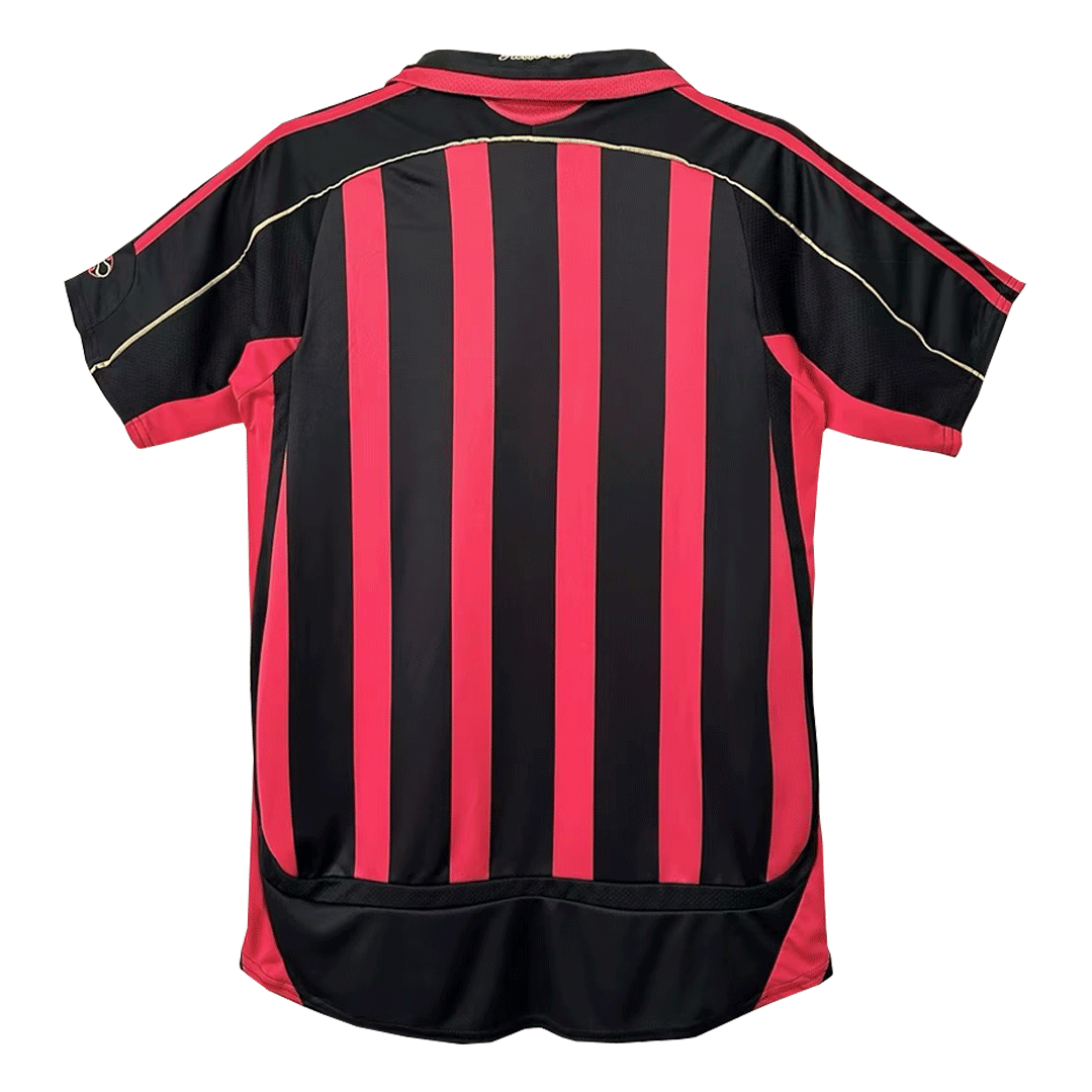 KAKA' #22 AC Milan Retro Jersey Home Soccer Shirt 2006/07 - Image 3