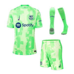 Barcelona Third Away Custom Full Soccer Kit