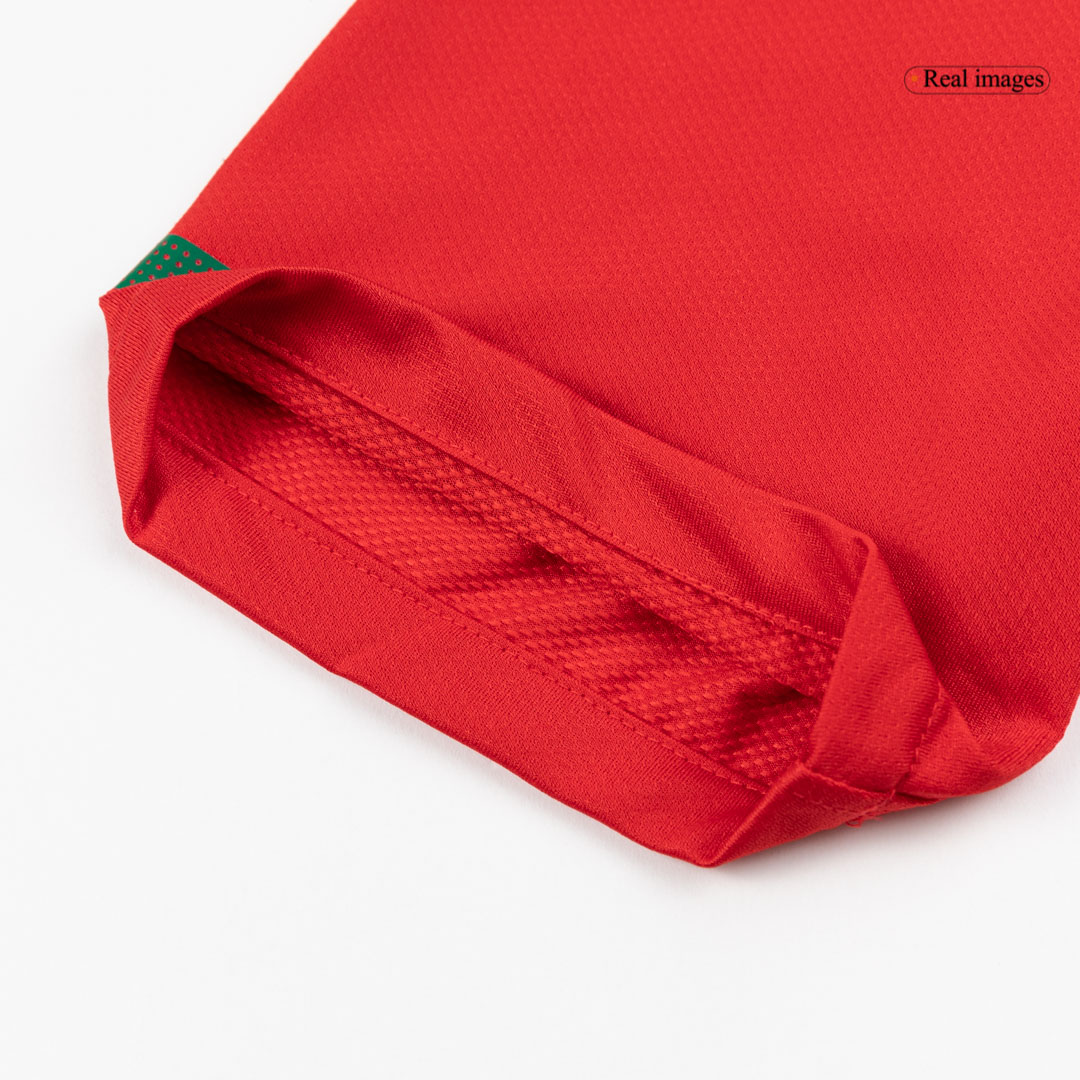 Portugal Retro Jersey Home Long Sleeve Soccer Shirt 2010 - Image 7