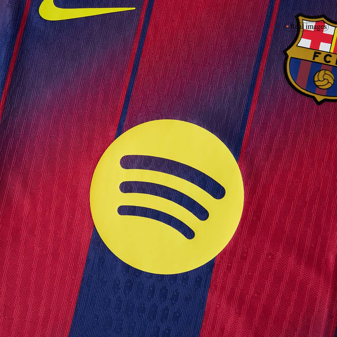Barcelona LEWANDOWSKI #9 Home Custom Player Version Soccer Jersey 2025/26 - UCL - Image 10