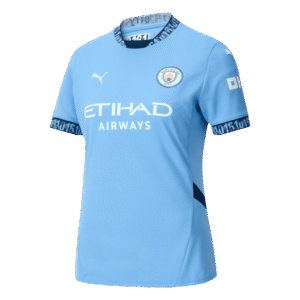 Manchester City Soccer Jersey Home Women's Custom Shirt