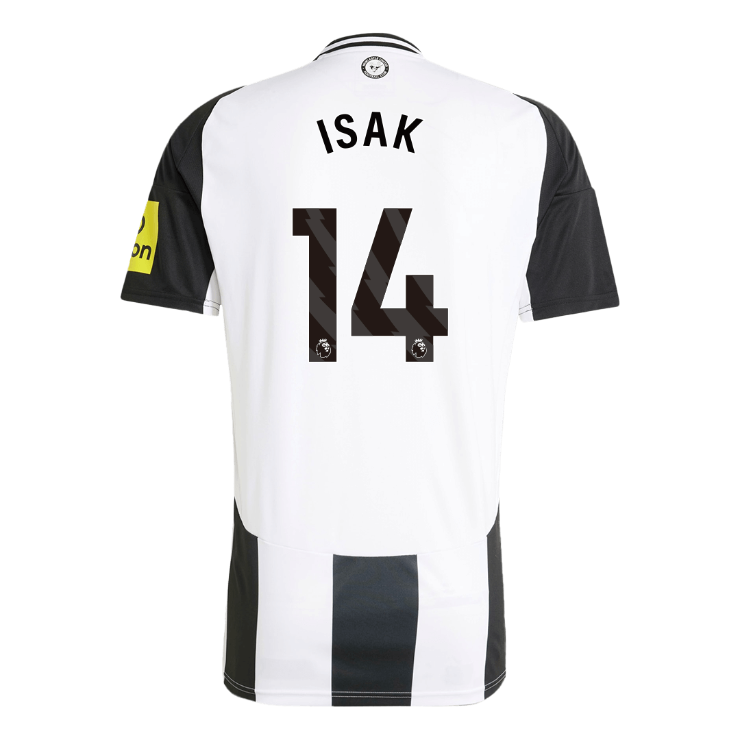 Newcastle United Jersey Custom ISAK #14 Soccer Jersey Home - Image 3