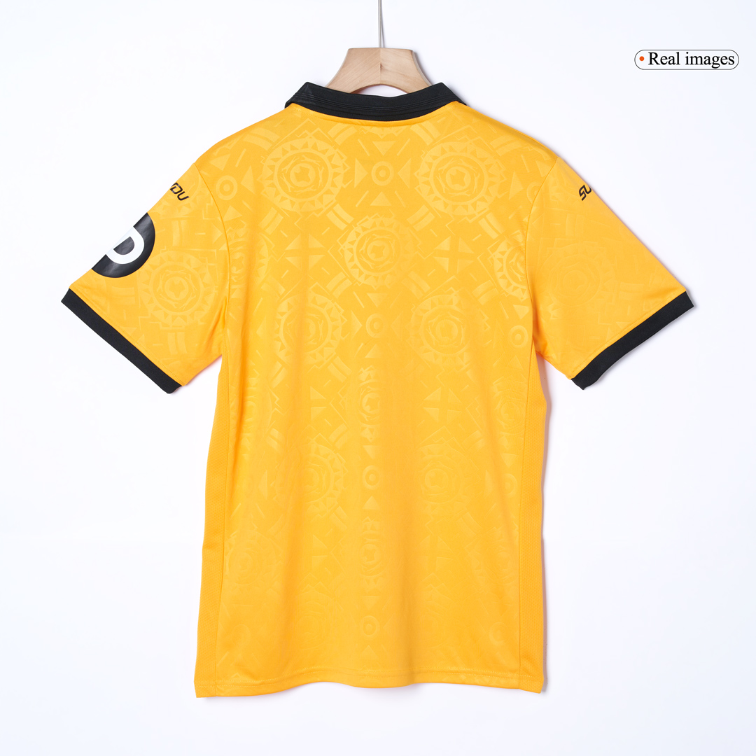 Wolverhampton Wanderers Soccer Jersey Home Custom Shirt 2025/26 - Image 6