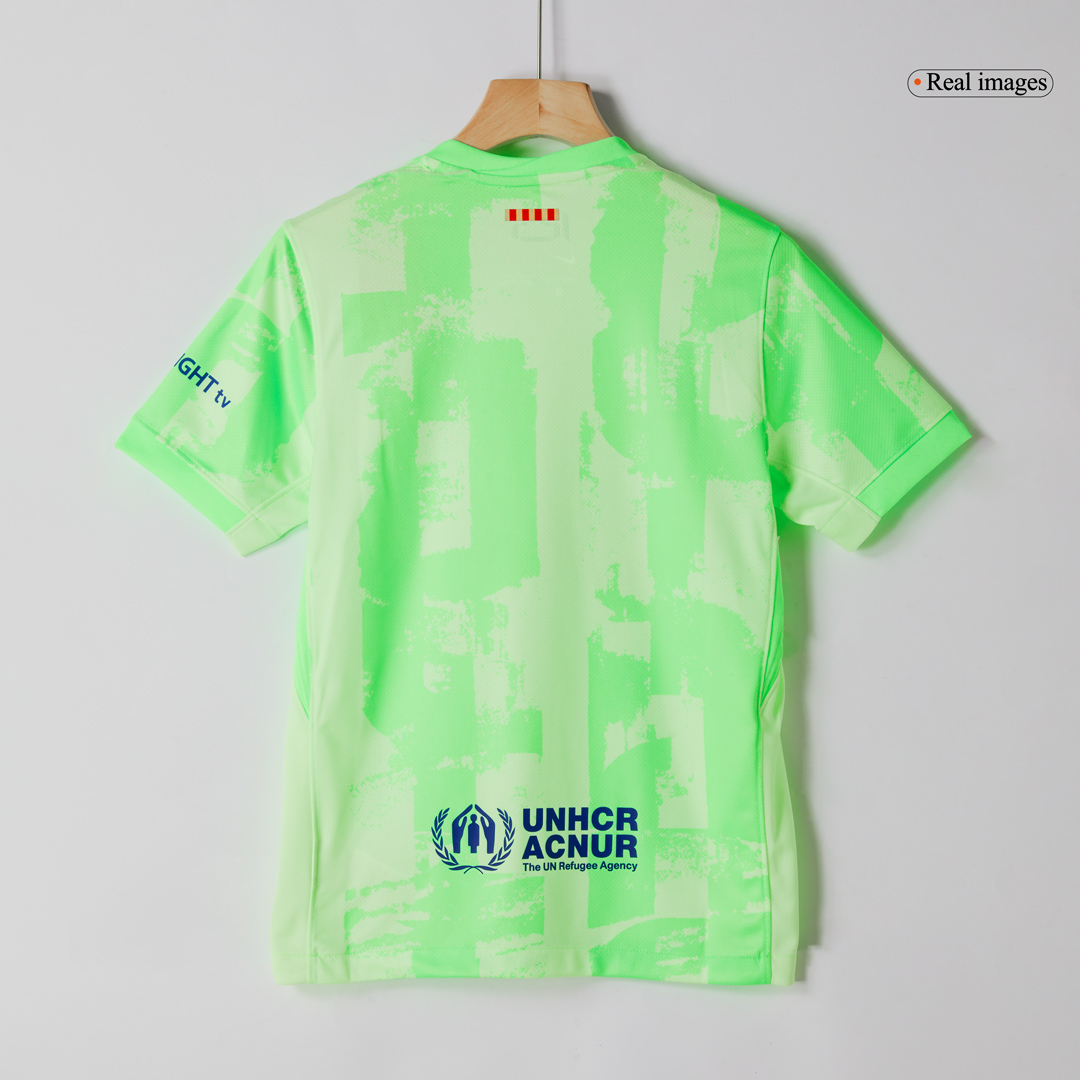 Barcelona Third Away Soccer Uniform Kits - Image 5