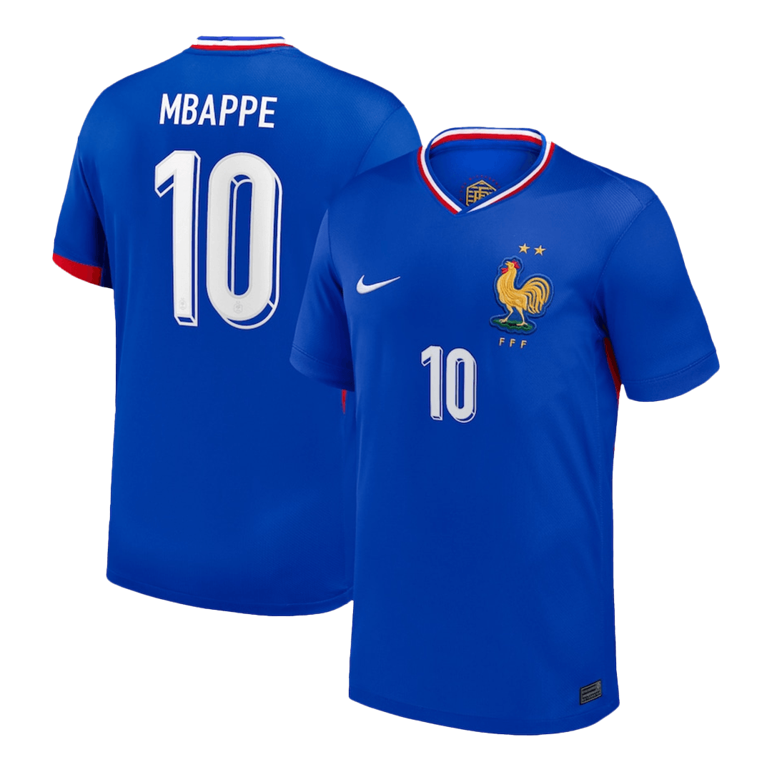 MBAPPE #10 France Soccer Jersey Home Custom Shirt