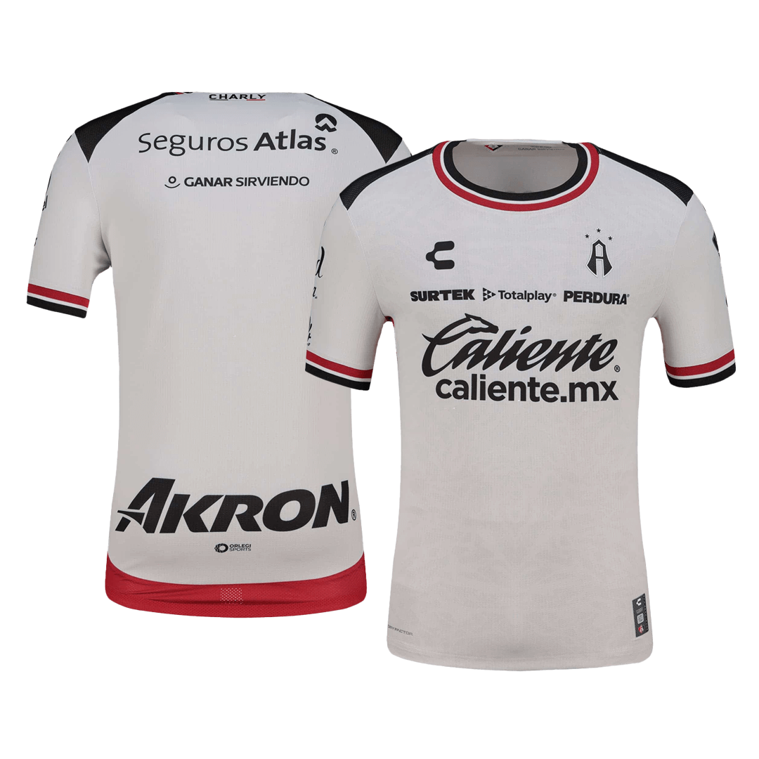 Atlas De Guadalajara Soccer Jersey Away Shirt 2025/26 - Image 3