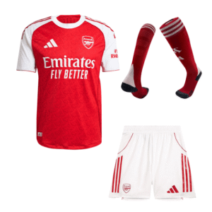 Arsenal Home Custom Player Version Full Soccer Kit 2025/26