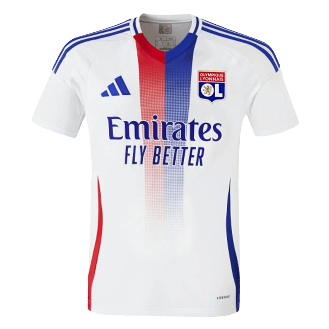 Olympique Lyonnais Soccer Jersey Home Custom Shirt