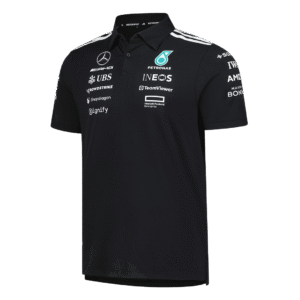 Mercedes AMG Petronas F1 Racing Team Black T-Shirt 2025