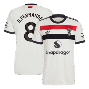 Manchester United Jersey Custom B.FERNANDES #8 Soccer Jersey Third Away