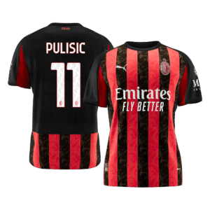 AC Milan Jersey Custom PULISIC #11 Soccer Jersey Home 2025/26