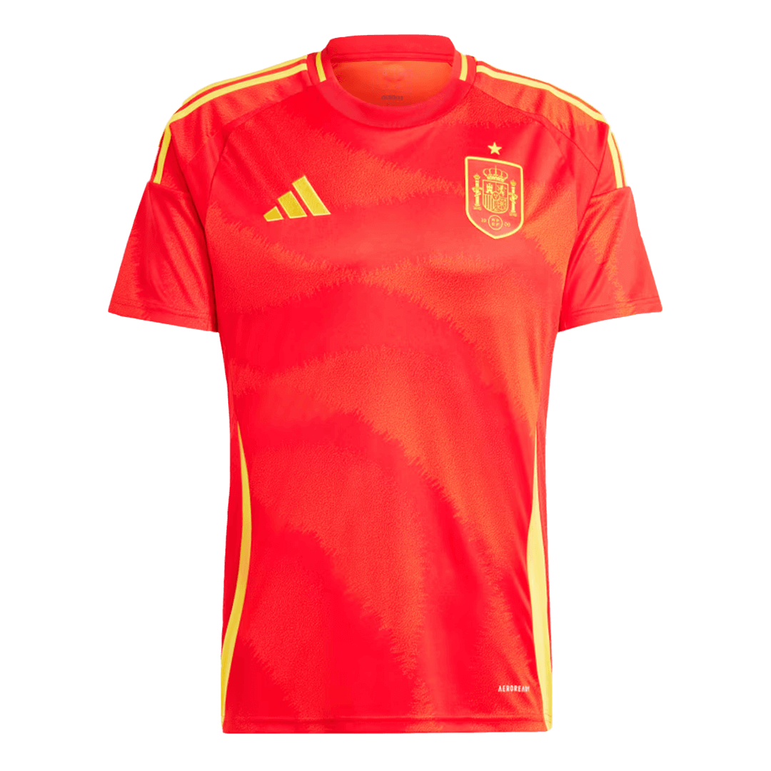 Spain Jersey Custom Soccer Jersey Home