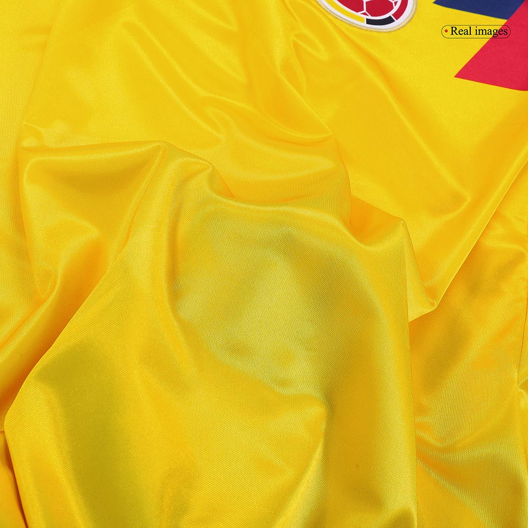 Colombia Jersey Custom Home Soccer Jersey 1990 - Image 9