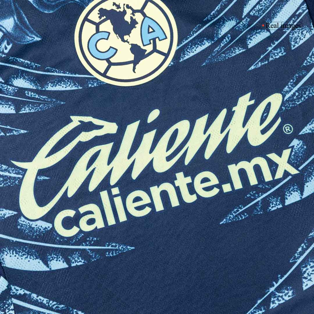 Club America Aguilas Away Custom Player Version Soccer Jersey 2025/26 - Image 7