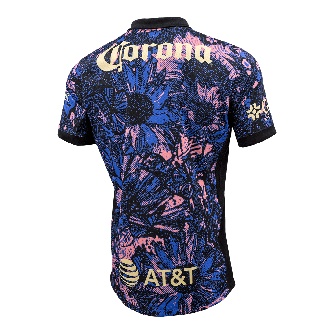 Club America Aguilas Soccer Jersey Third Away Custom Shirt - Image 2