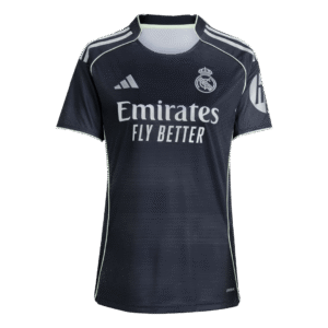 Real Madrid Soccer Jersey Away Women's Shirt 2025/26