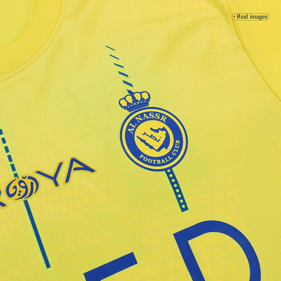 Al Nassr Jersey Custom RONALDO #7 Soccer Jersey Home 2023/24 - Image 7