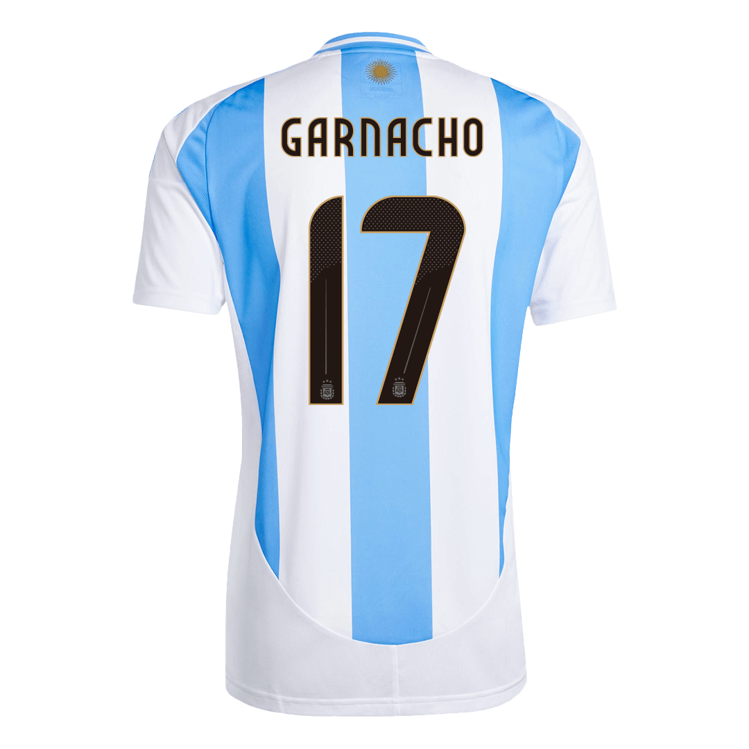 Argentina Jersey Custom GARNACHO #17 Soccer Jersey Home - Image 3