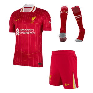 Liverpool Home Custom Full Soccer Kit