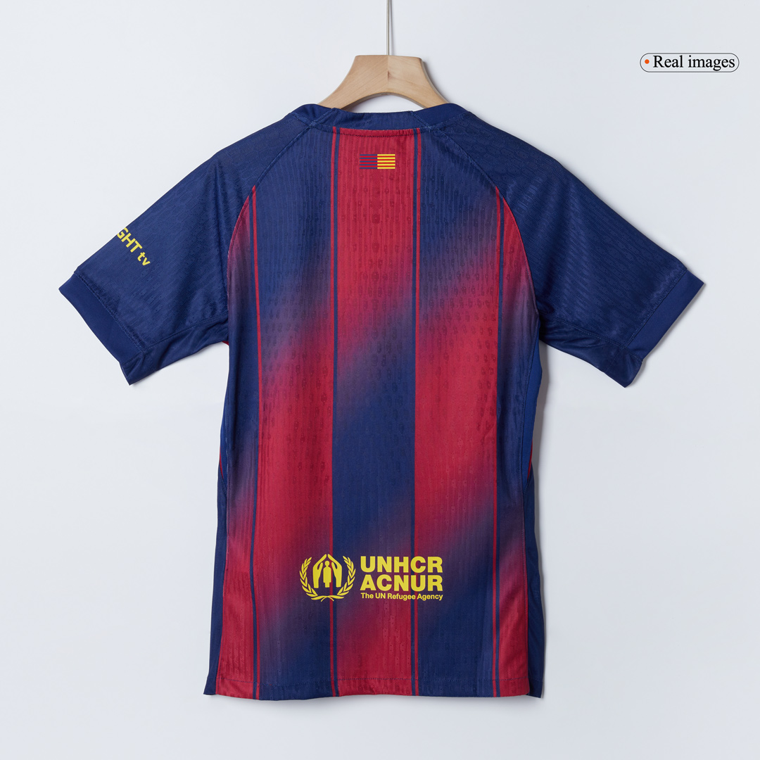 Barcelona LEWANDOWSKI #9 Home Custom Player Version Soccer Jersey 2025/26 - UCL - Image 6