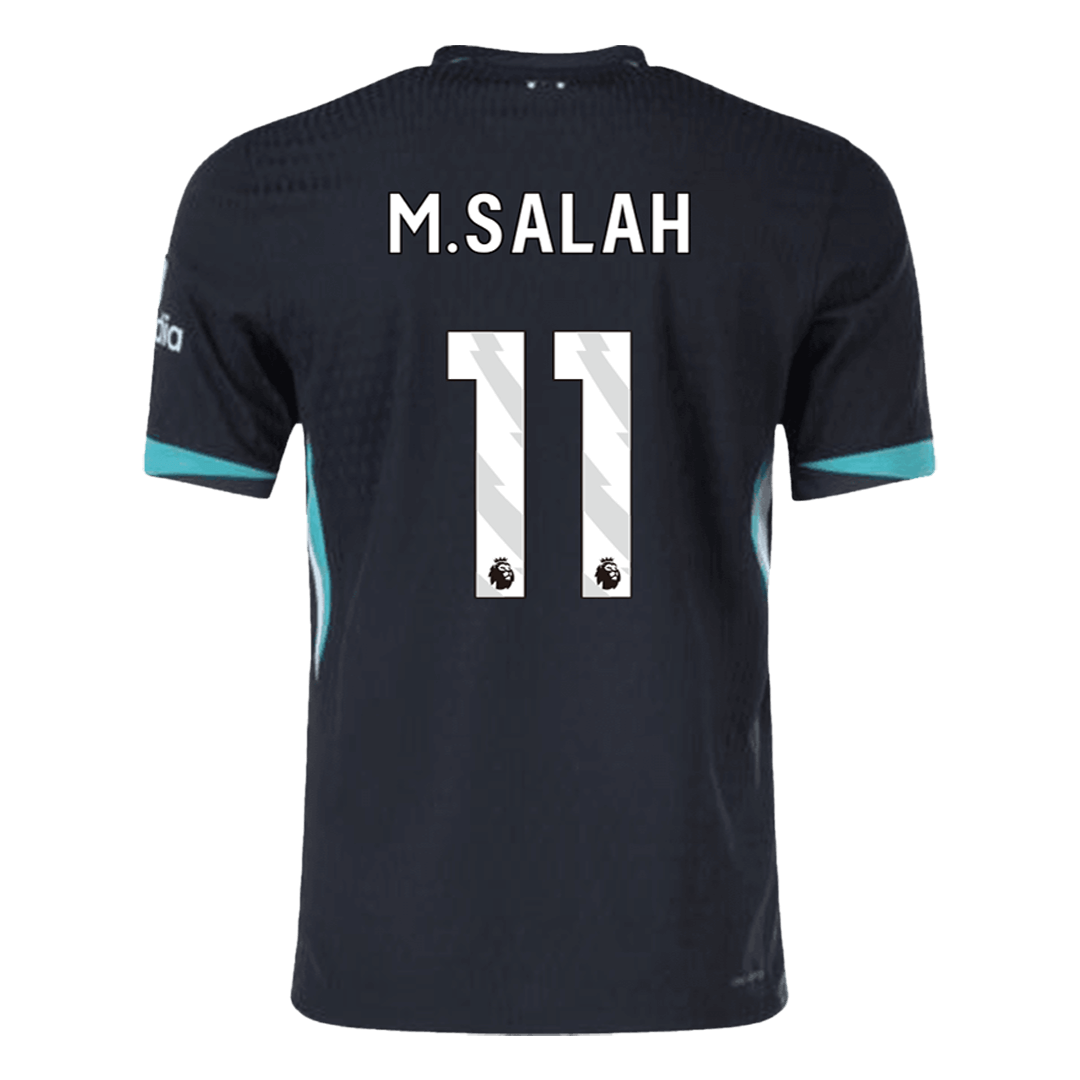 Liverpool M.SALAH #11 Custom Player Version Away Soccer Jersey - Image 3