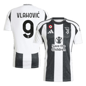Juventus Jersey Custom VLAHOVIĆ #9 Soccer Jersey Home