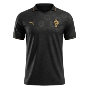 Portugal 'Black Panther' Custom Player Version Soccer Jersey 2026
