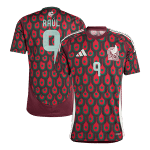RAÚL #9 Mexico Soccer Jersey Home Custom Shirt