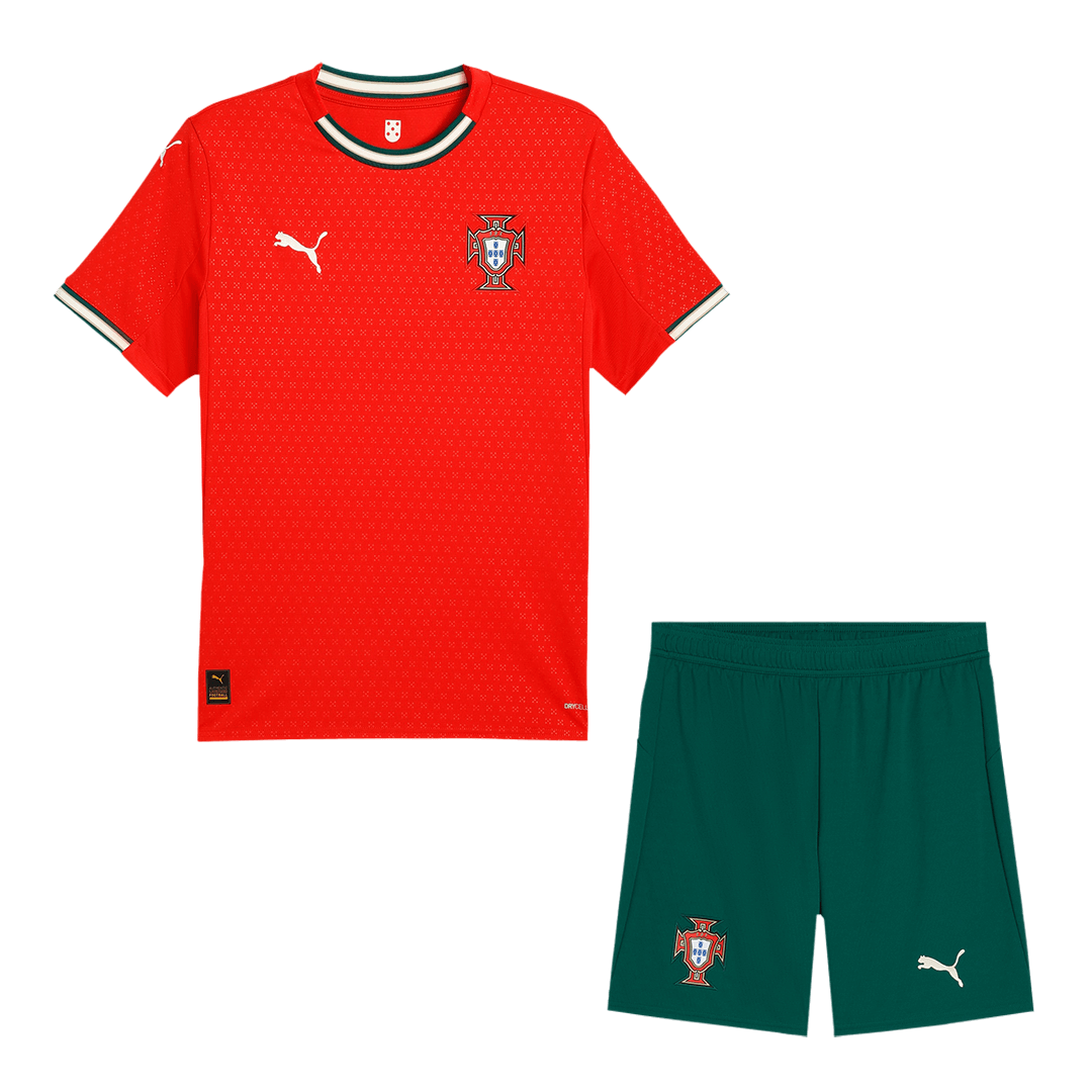Portugal Home Soccer Uniform Kits 2025
